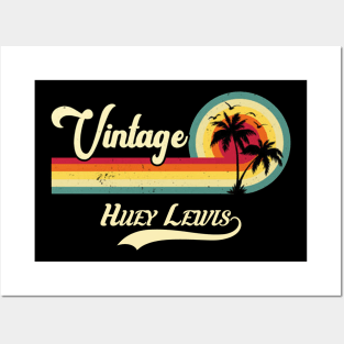 Summer vintage huey lewis Posters and Art